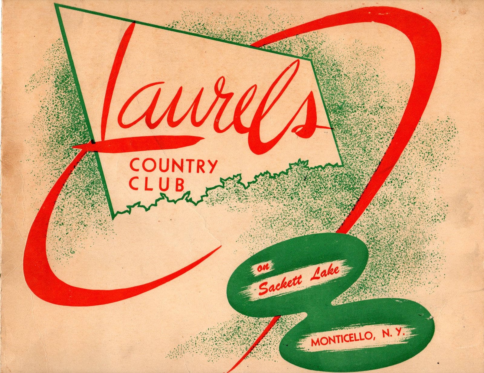 Photograph and Cover-Sleeve of Helen Rose at Laurel’s Country Club, May 1952.