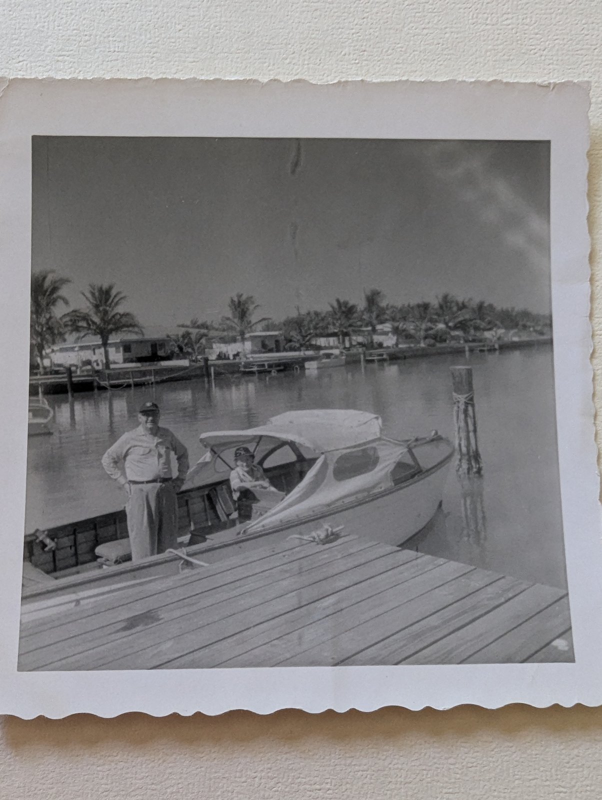 Frank and Margaret on Boat.