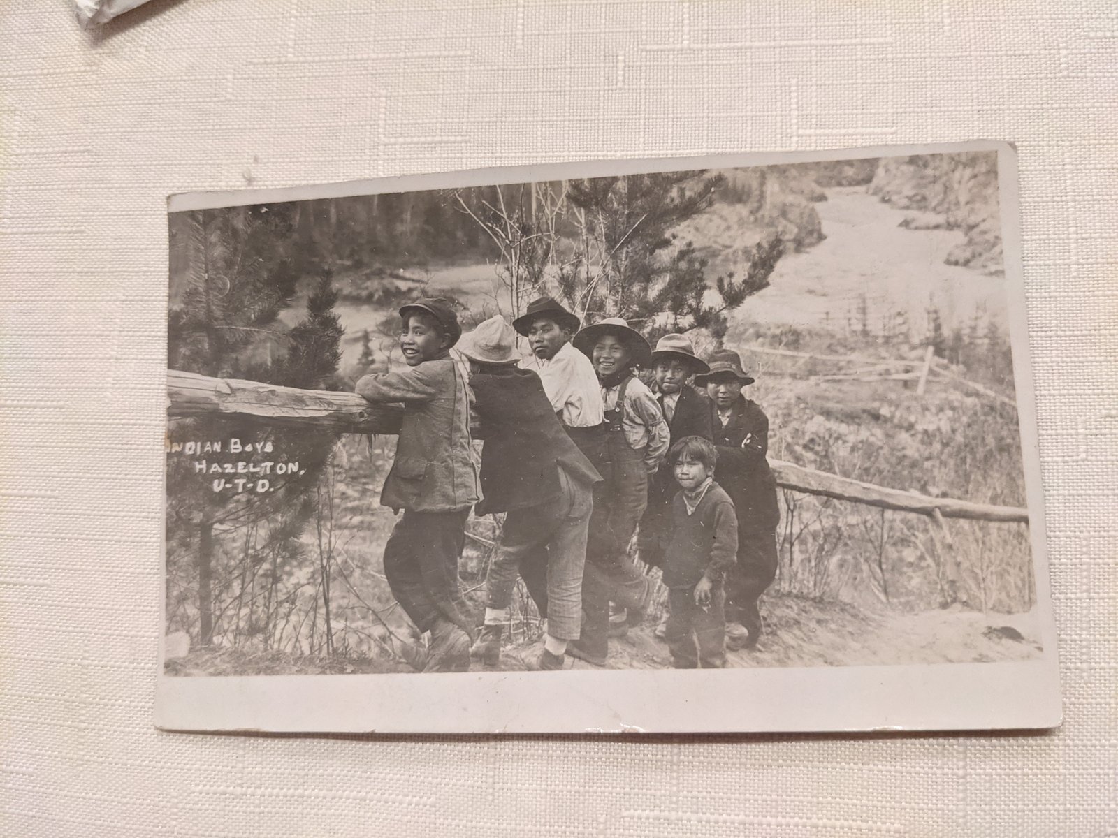 Postcard to Augusta from Brother Ed.