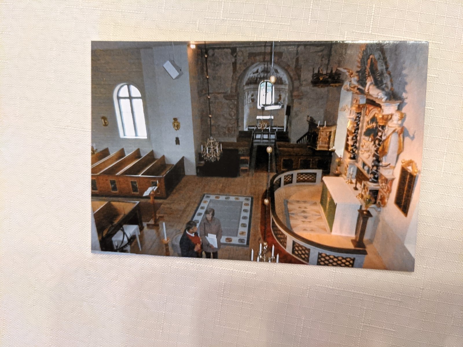 Bringetofta Church Interior.