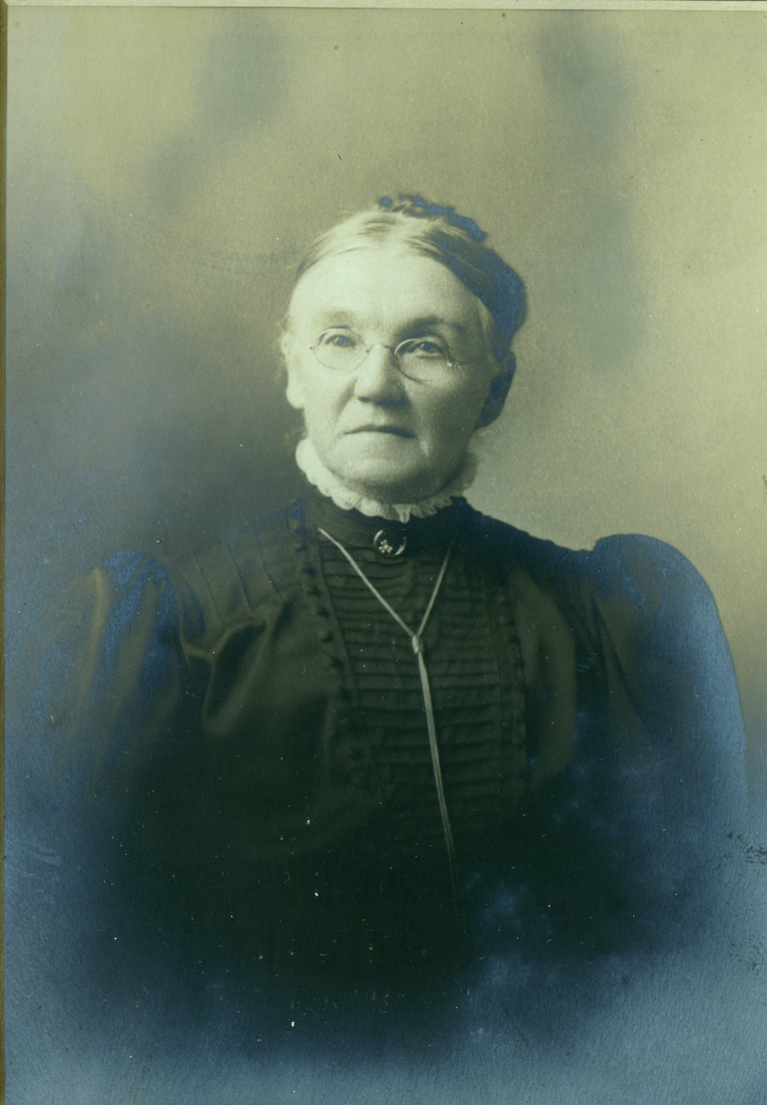 A formal portrait of Mary Ann Nelmes.