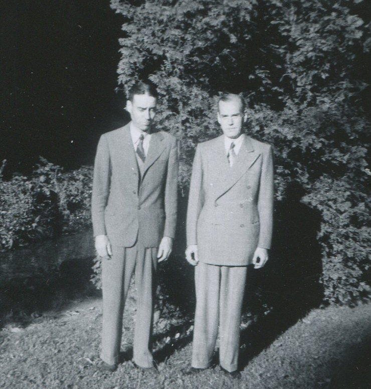 Howard and Reg Farrell.